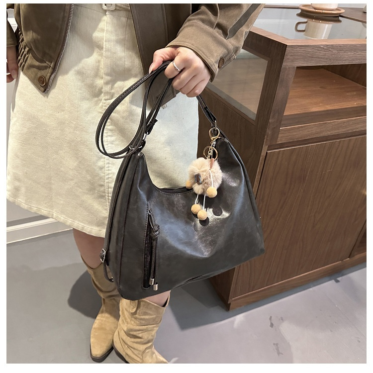 輕便輕奢托特包復古雙肩包