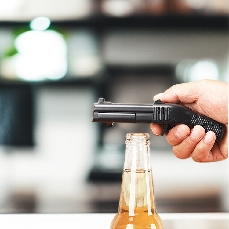 磁石付き発射型栓抜き