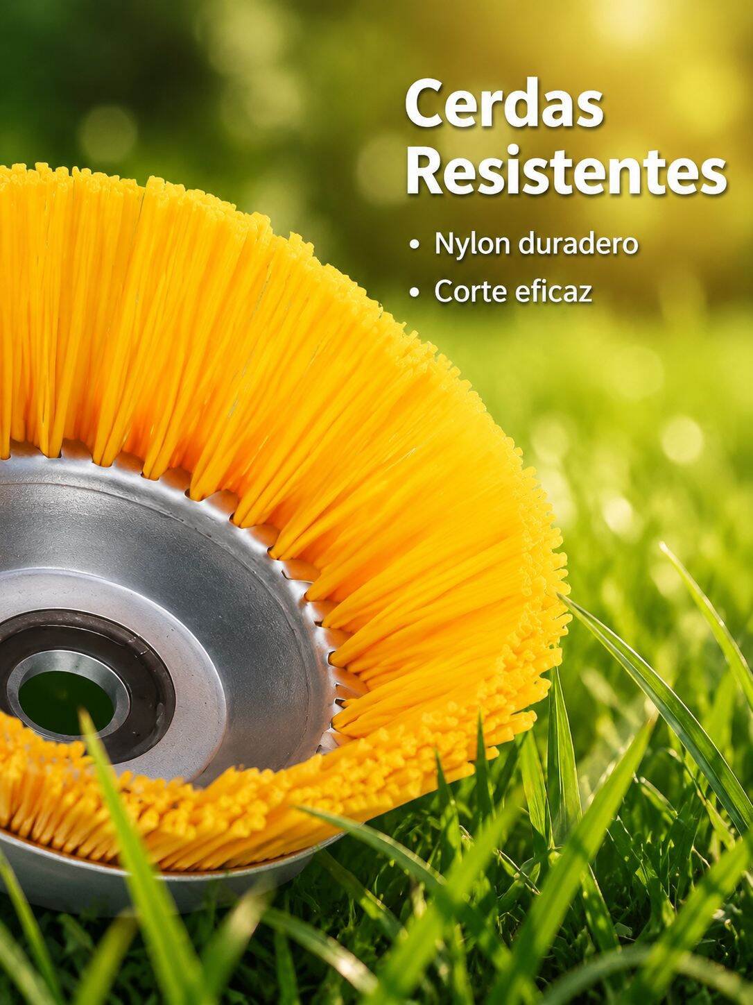 Cabezal desbrozador de hilo de nylon para cortacésped, accesorio para desbrozadora