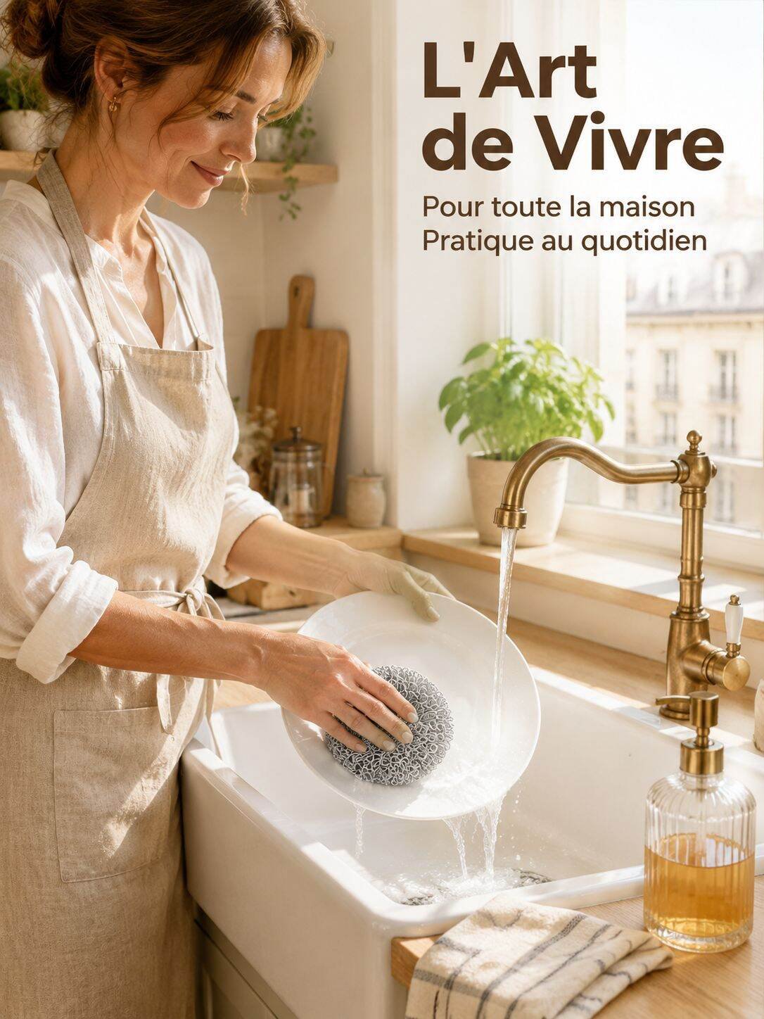 Boule de nettoyage nano multifonction en acier