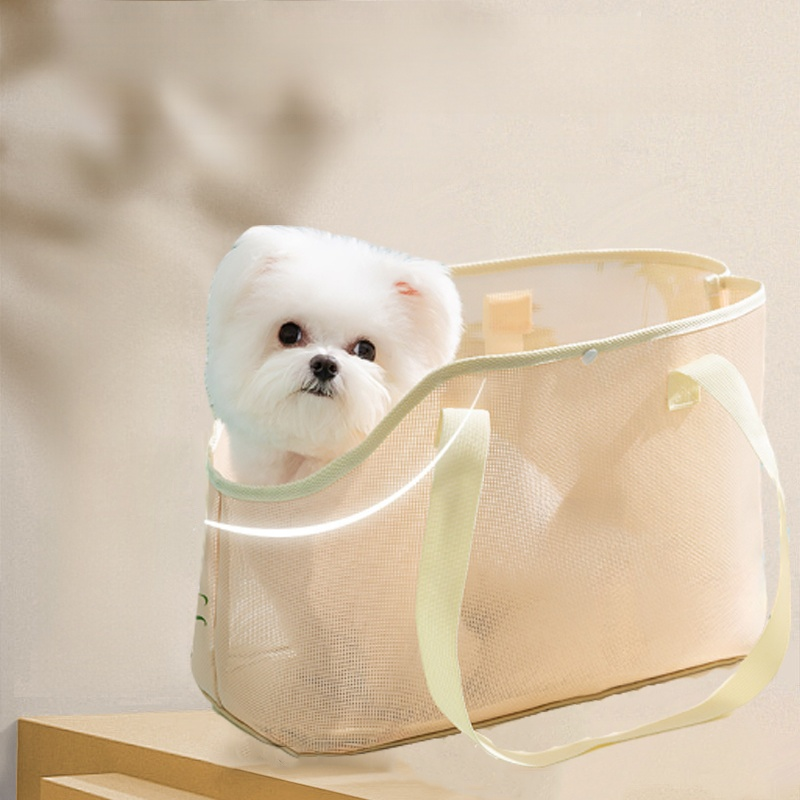 通気性の良いペット用犬用バックパック