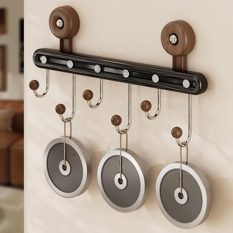 穴開け不要・痕跡なし吸盤フック 玄関・トイレ用 ドア裏壁掛け収納フック