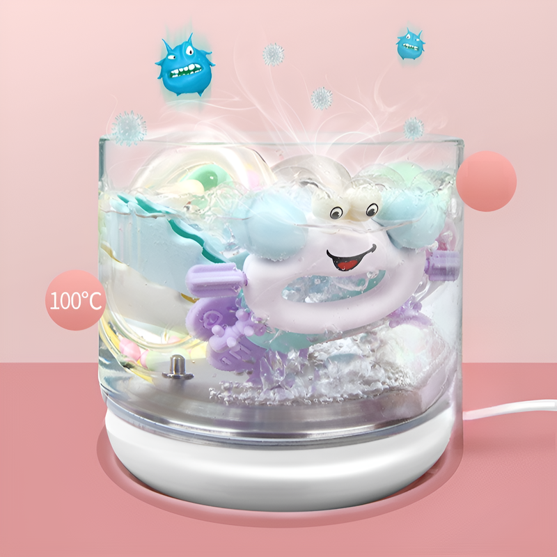 Juego de juguetes educativos con sonajero y mordedor para bebé