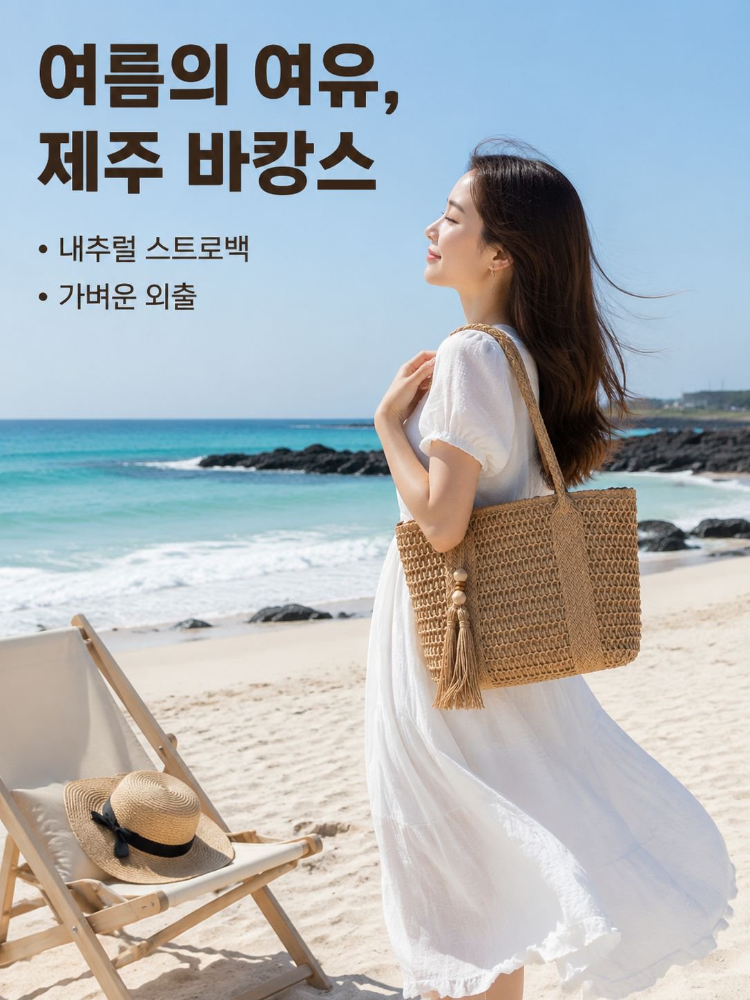 올해 신상 밀짚 가방 여성 토트 숄더 크로스 매쉬백 대용량 태슬 바캉스 비치백