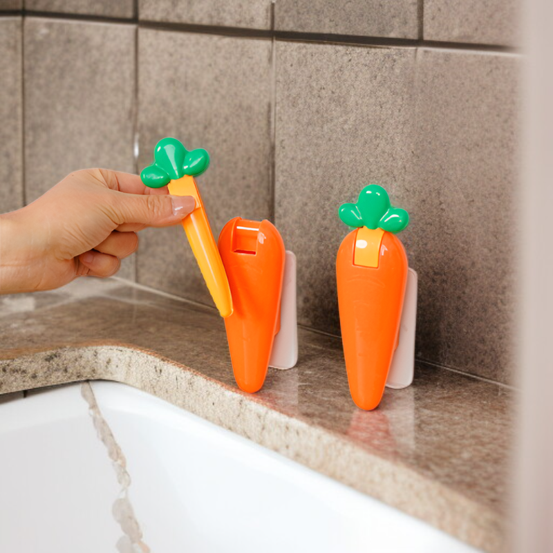 욕실 다기능 청소 귀여운 헤어 쓰레기통 클립