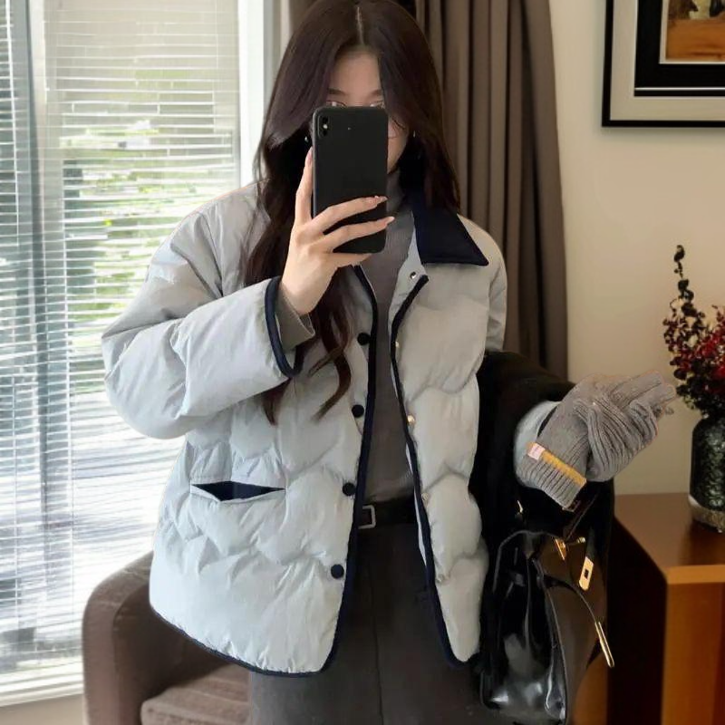 小柄サイズ用軽量ショートコート・香風スタイル冬ジャケット