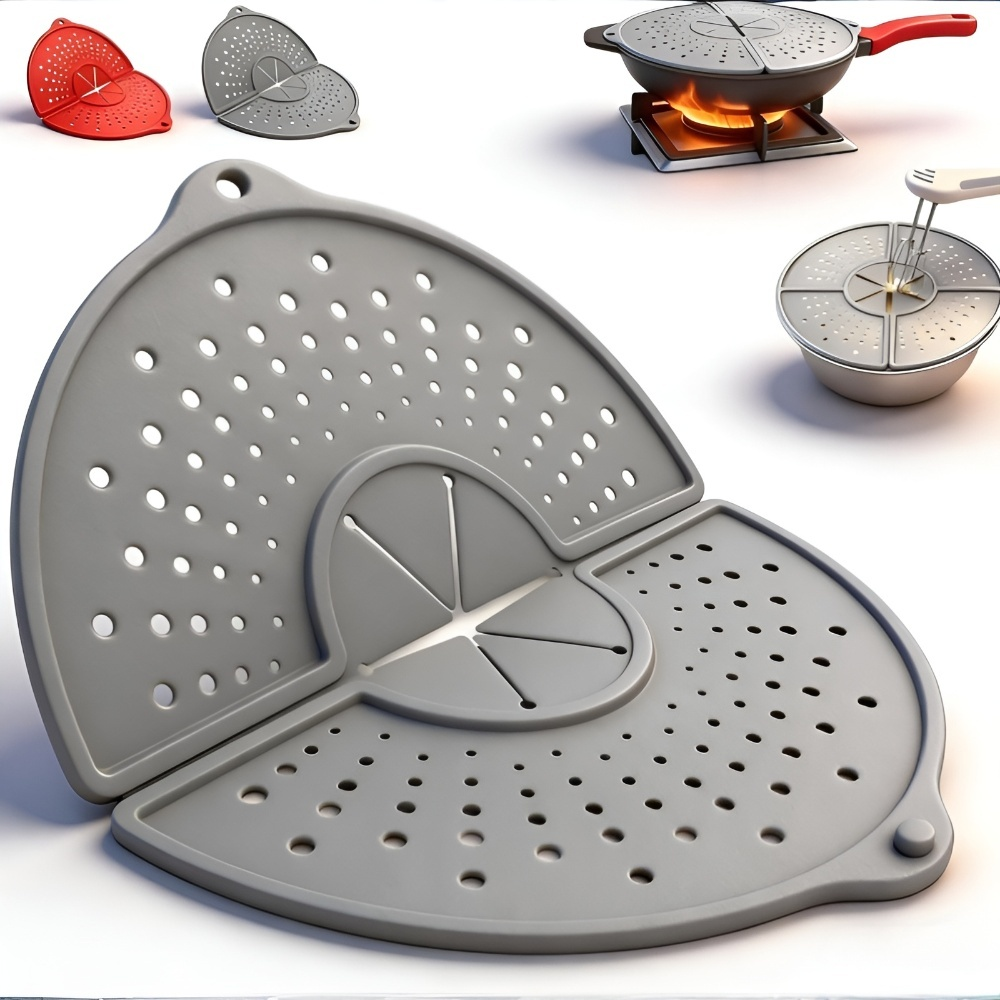 Multi-Functional Silicone Hollow Pot Lid