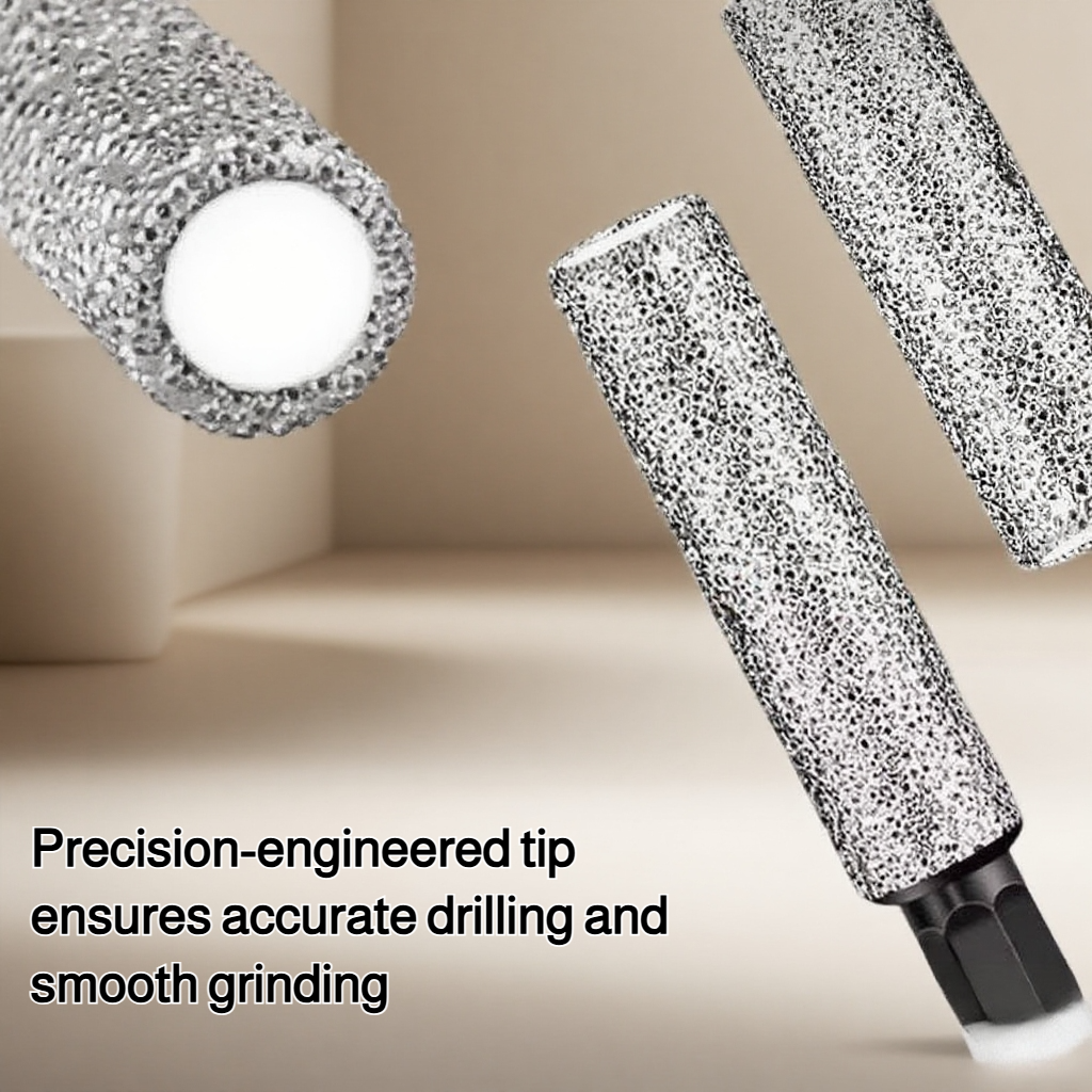 Grinding and drilling drill bit