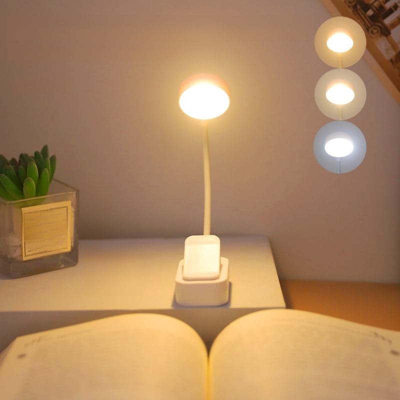 充電夾子閱讀燈