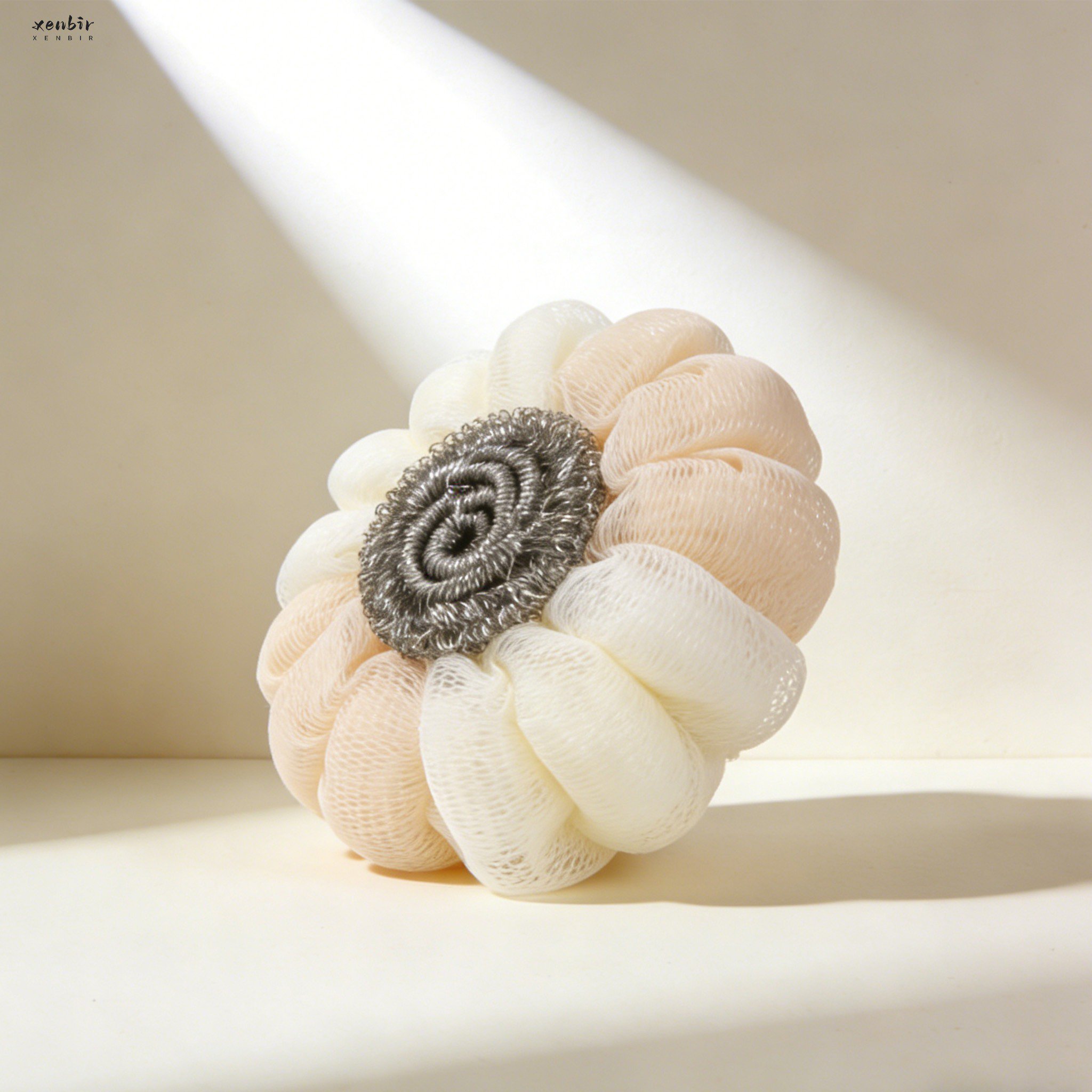 ใยเหล็กขัดคราบไหม้บนเครื่องครัว