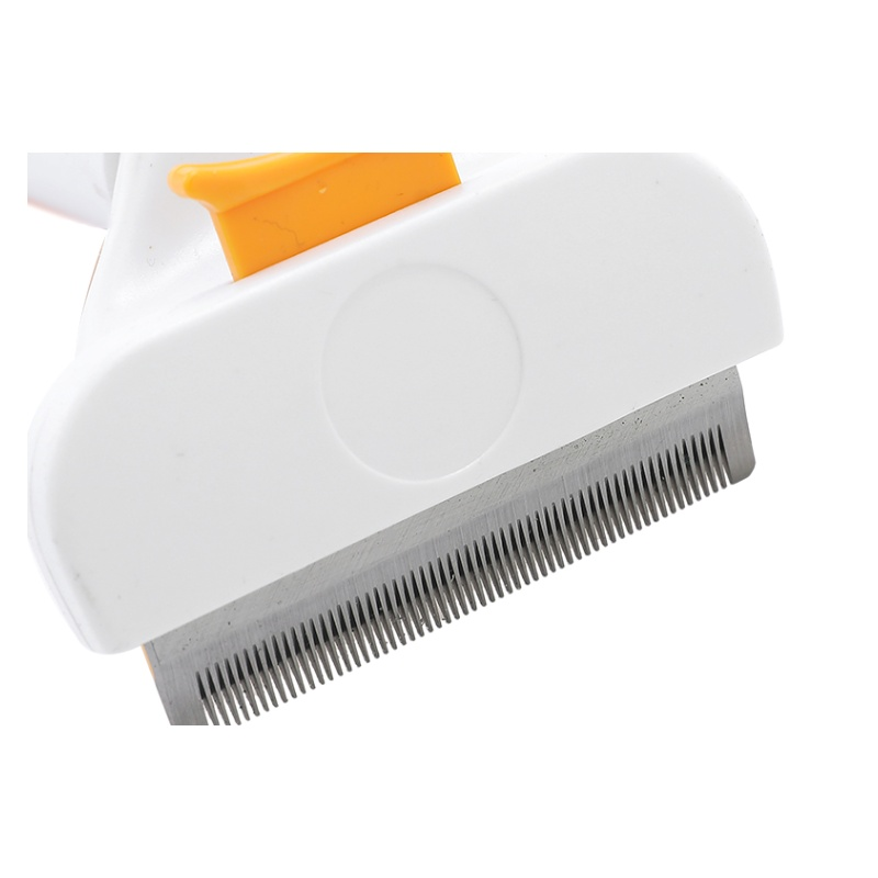 Pet rounded blade hair removal comb