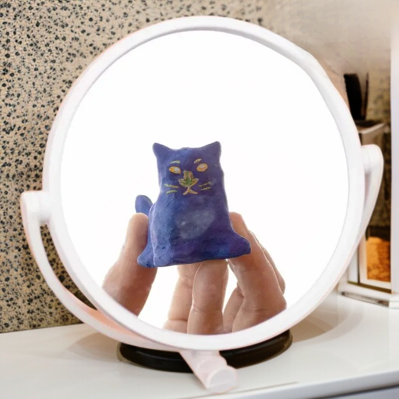 욕실용 양면 확대 면도경