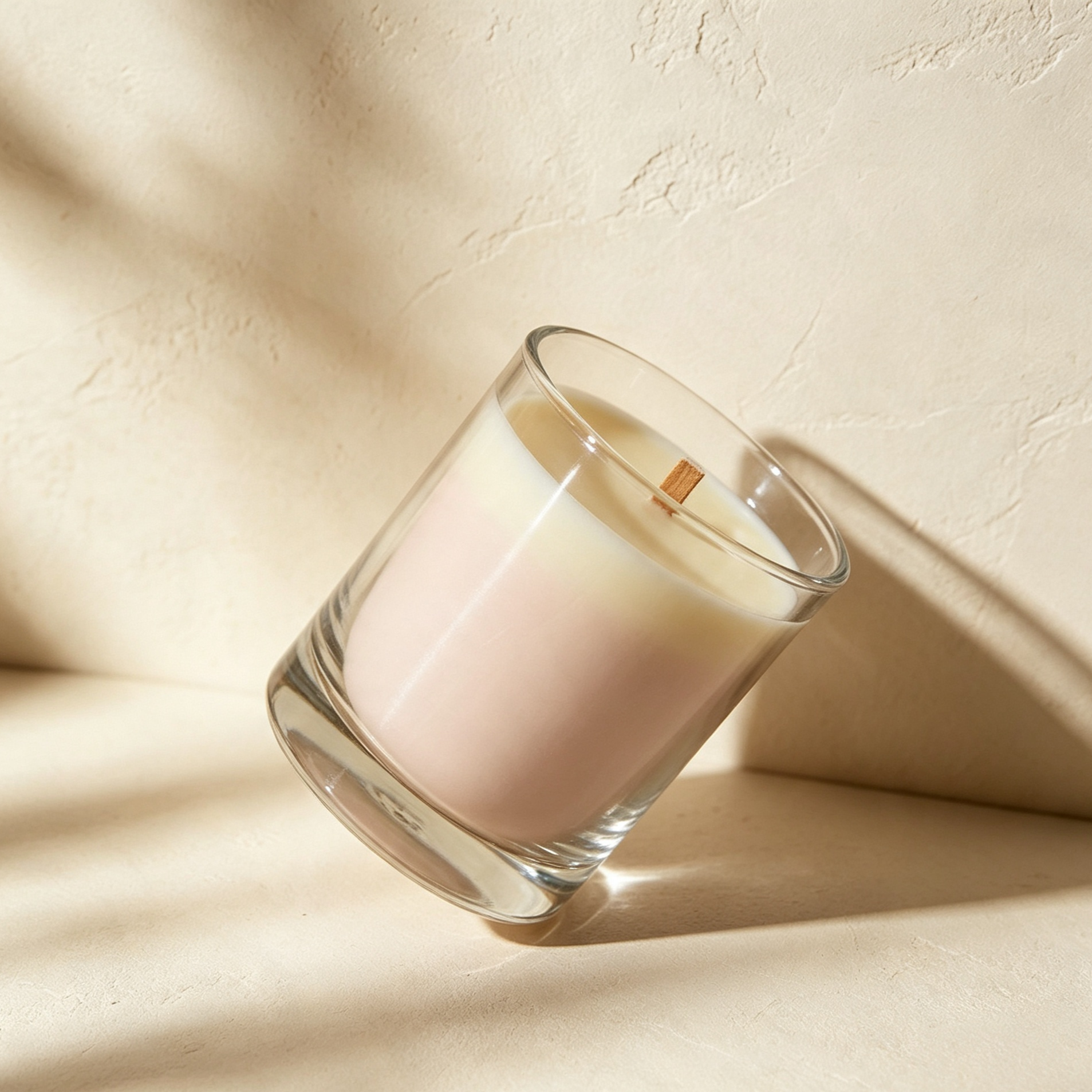 Scented candles in glass cups (3 pieces)