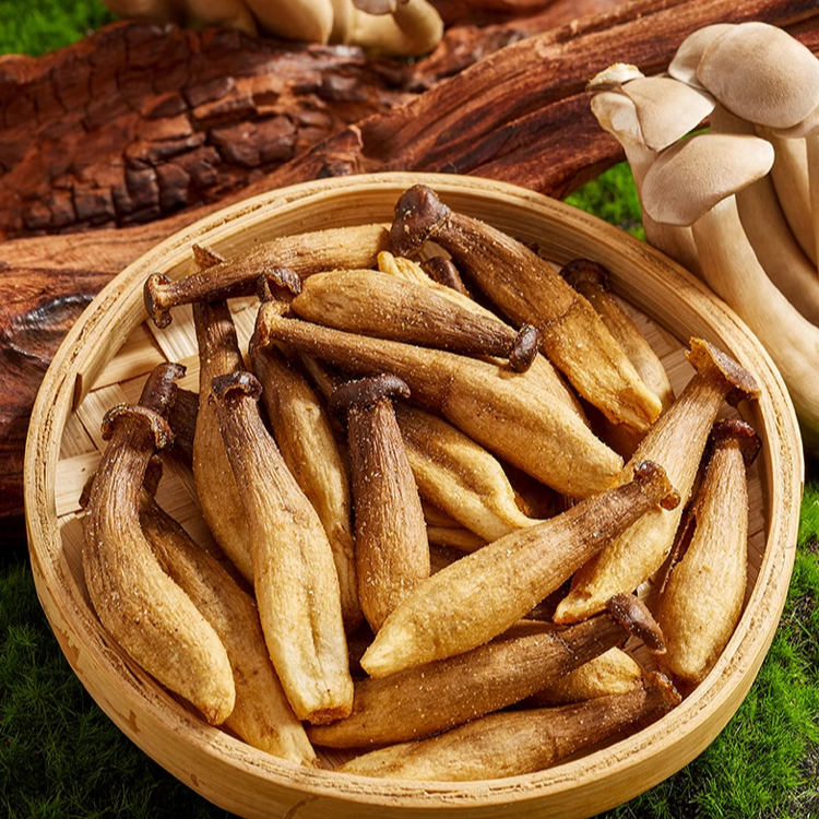 黑松露鹿茸菇低脂休閒零食（非油炸蔬菜小吃）