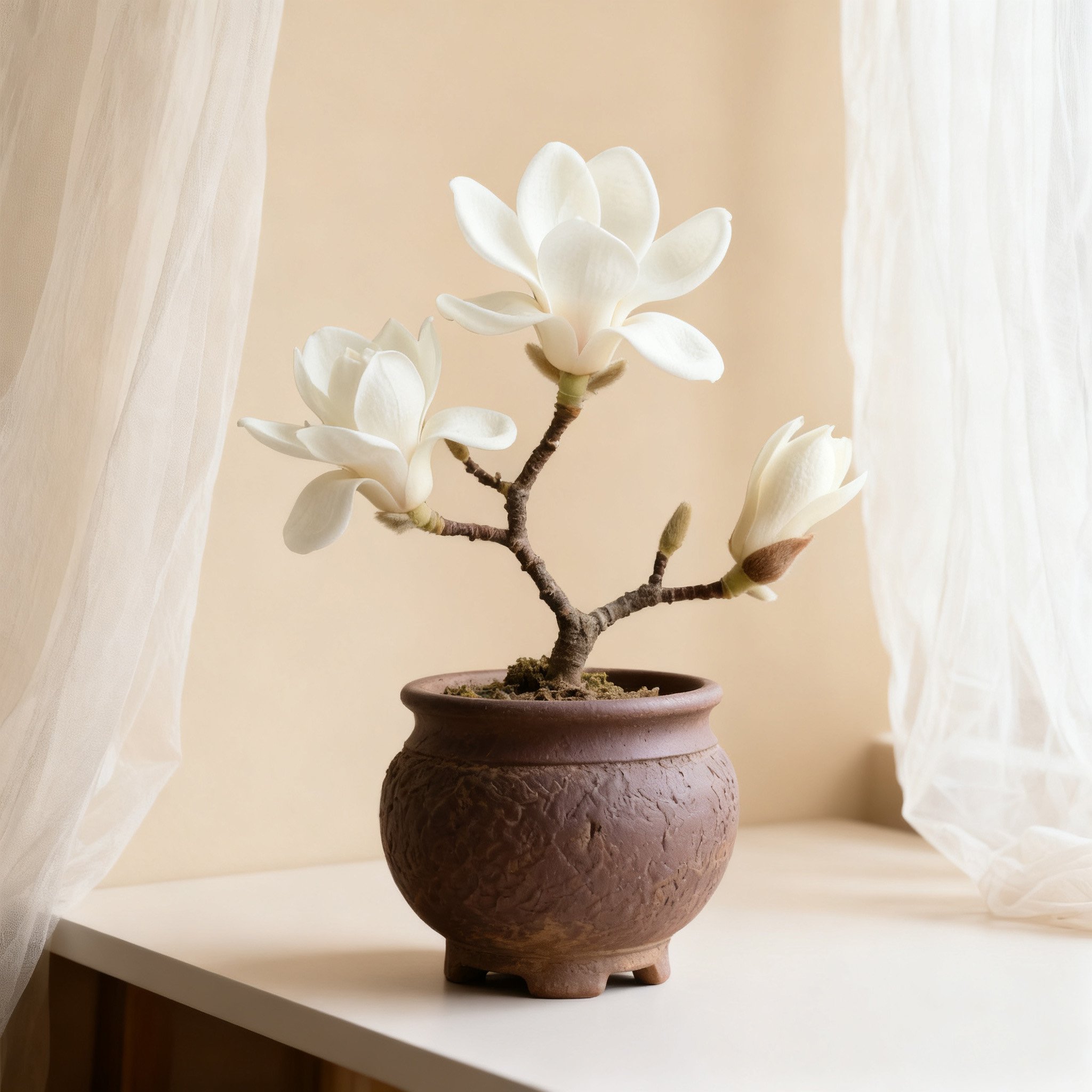 ต้นพุดซ้อนในกระถางสวยงามสำหรับตกแต่งบ้าน