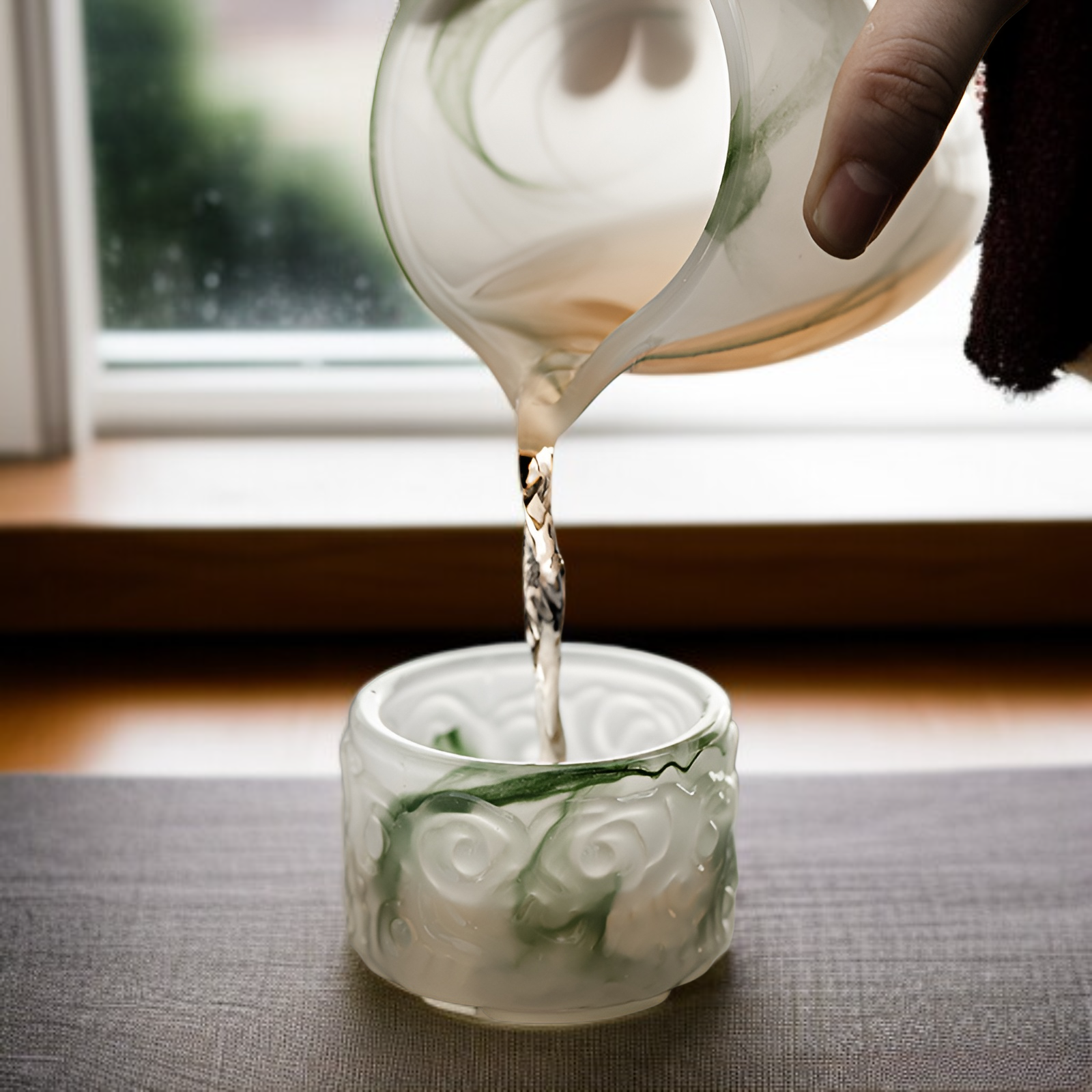 古代のガラス製香炉