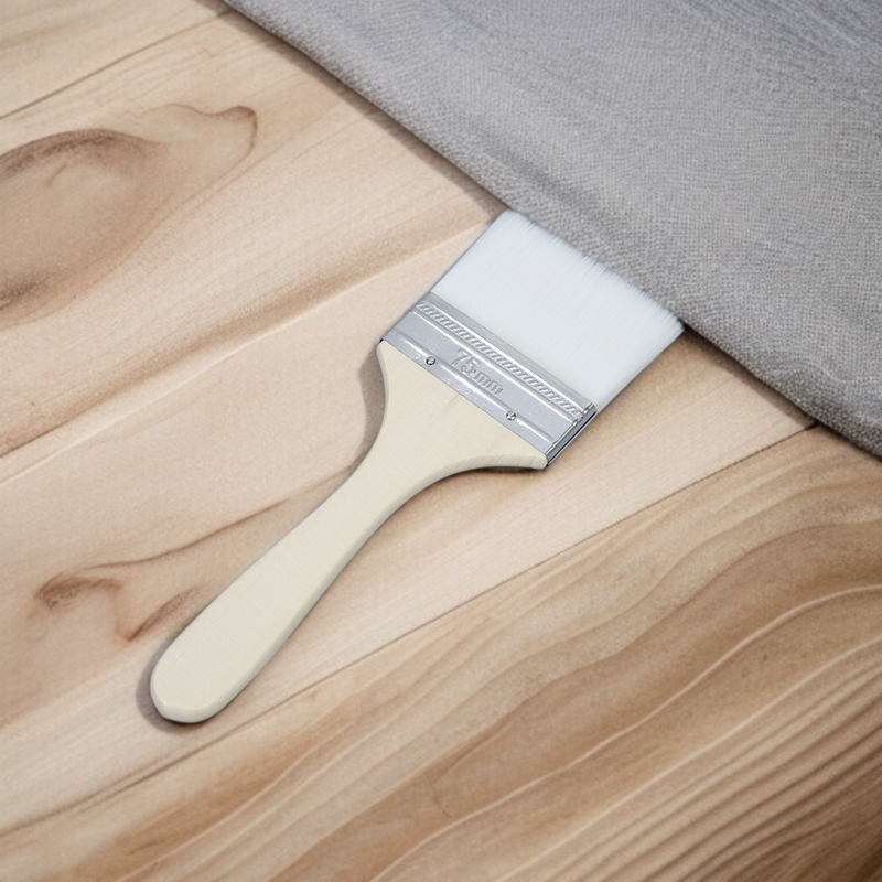 수성페인트 부티크 나무자루 페인트 브러쉬 물솔 브러쉬 털빠짐 없는 페인트 브러쉬 라텍스 페인트 브러쉬 나무자루 수성페인트 브러쉬