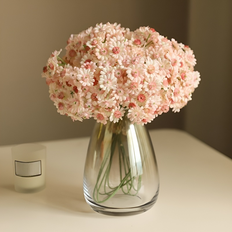 パストラルスタイル家庭用人工小デイジー装飾花