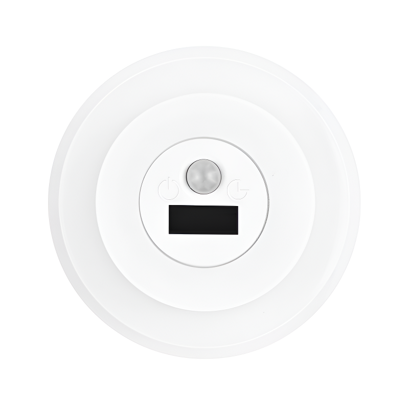 Reloj de luz nocturna con control remoto inteligente con sensor de cuerpo humano