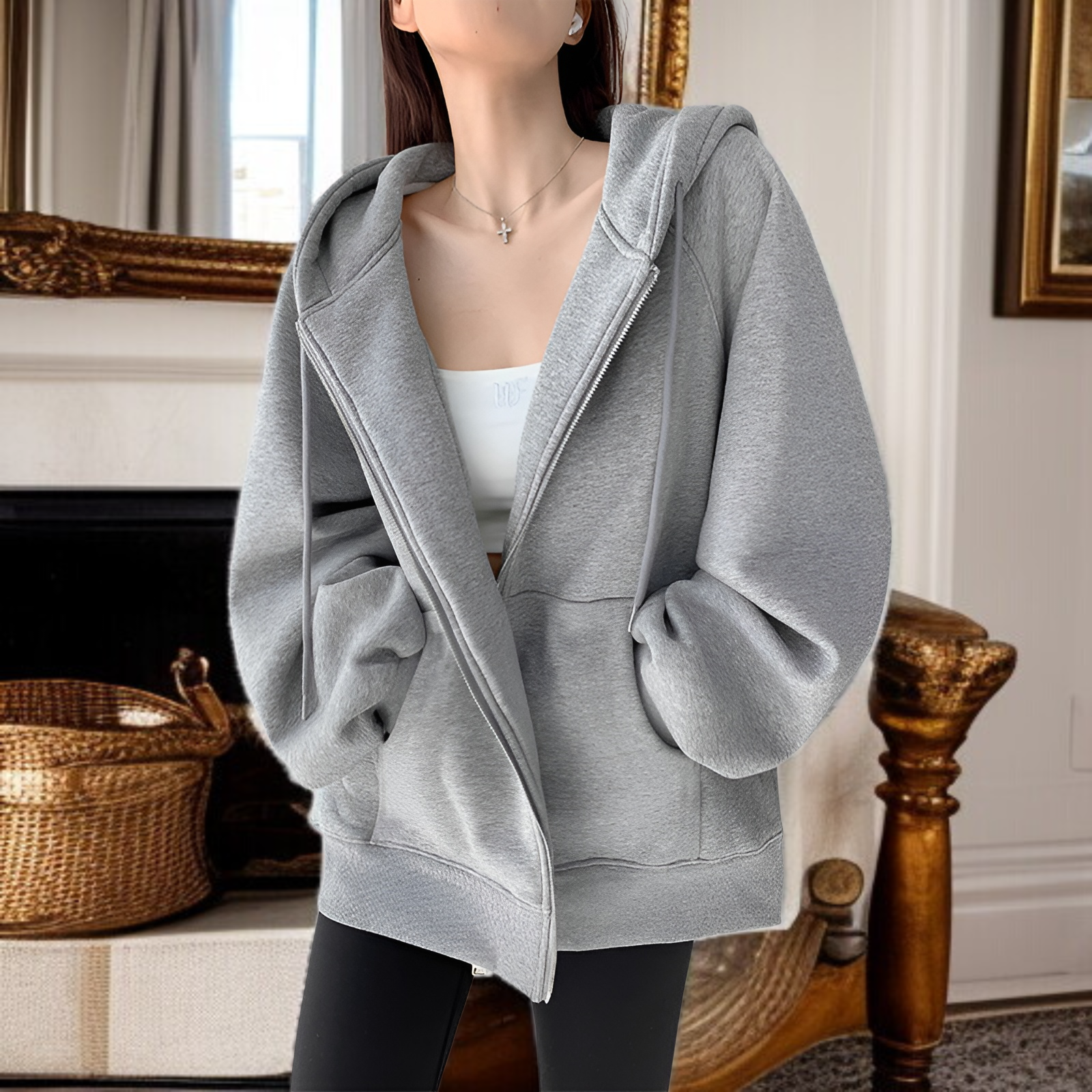 レディースパーカー2025秋冬新作