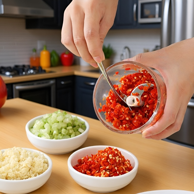 Picadora de ajo eléctrica inalámbrica