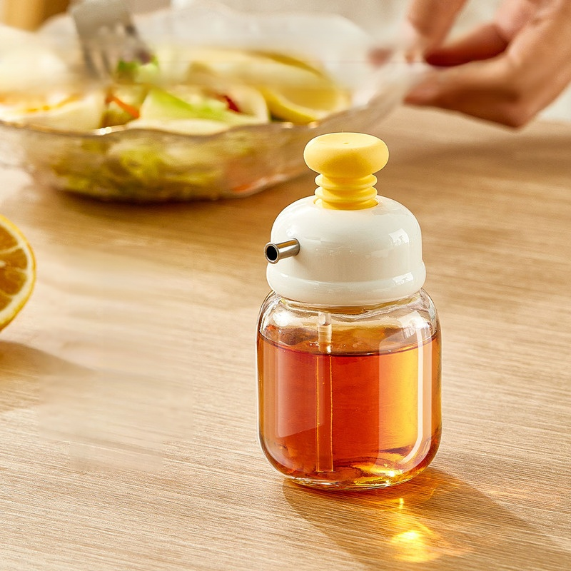 Kompakte Sojasaucen- und Essigflasche