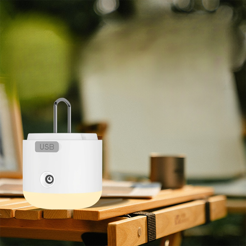  多功能戶外風扇噴霧露營燈