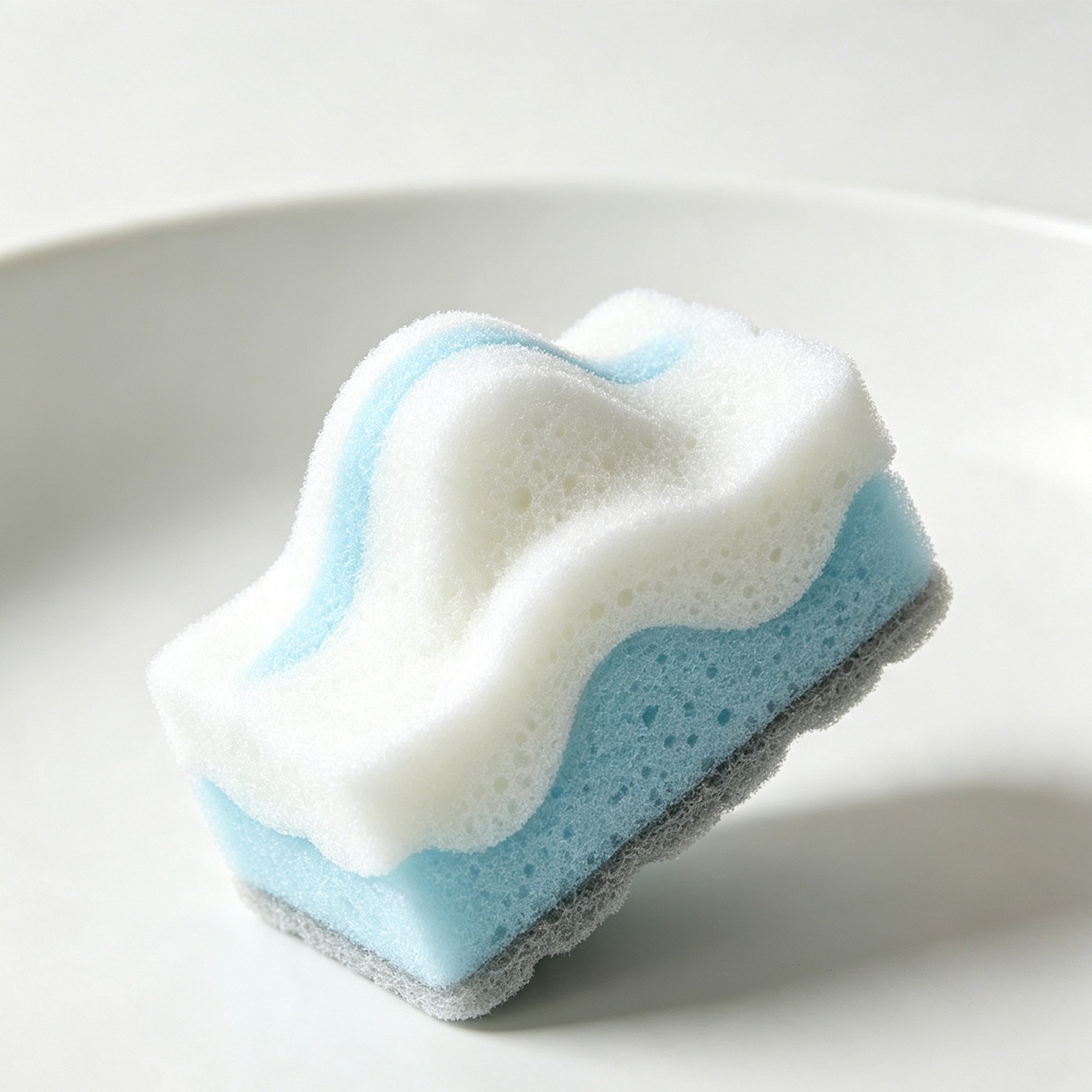 Snow Mountain Shaped Cleaning Sponge