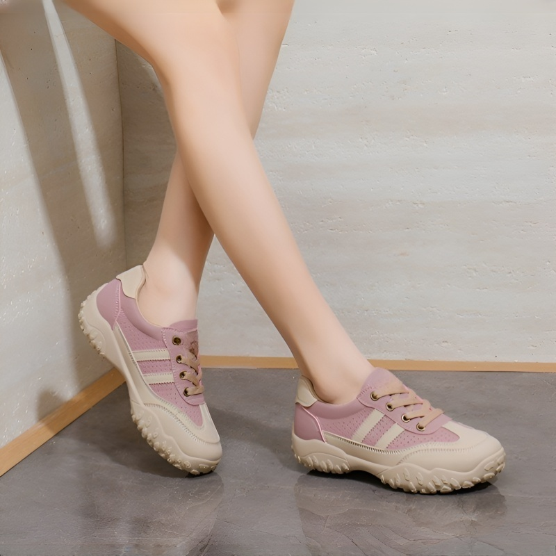 여학생 여름 메쉬 통풍 작은 흰색 신발 통굽 키높이 캐주얼화