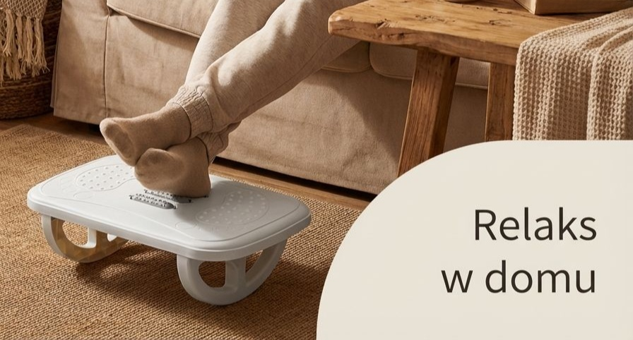 Podnóżek biurowy do poprawy postawy