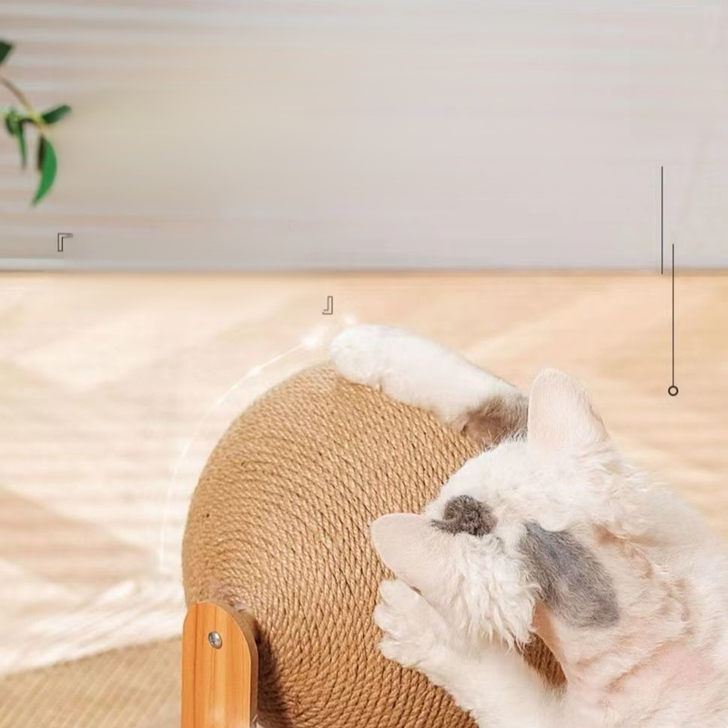 고양이그립 스탠드형 고양이그립 볼 내마모성 발톱제거기 자화자화한 장난감