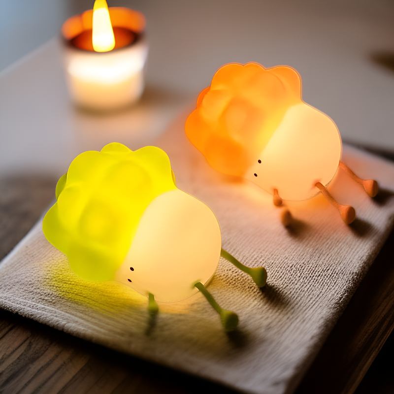 Cute Cabbage-Shaped Children's Night Light
