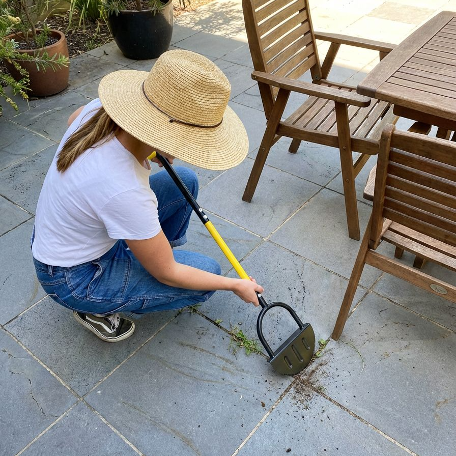軽量でコンパクトな芝刈り機