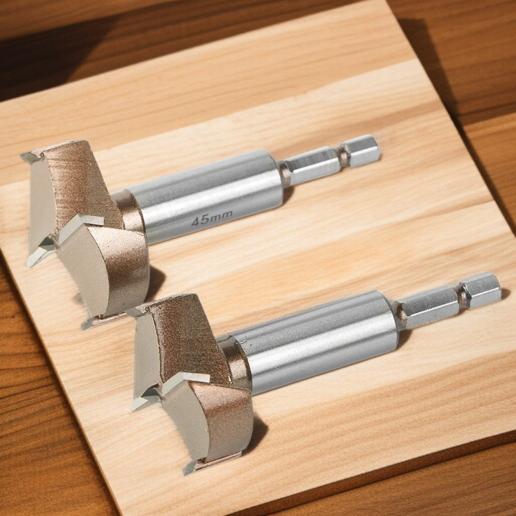 육각 손잡이와 양날 설계 목공 도구