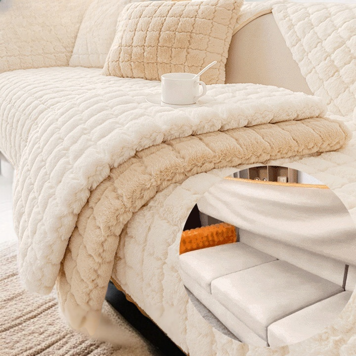 Housse de coussin d'hiver pour décoration intérieure