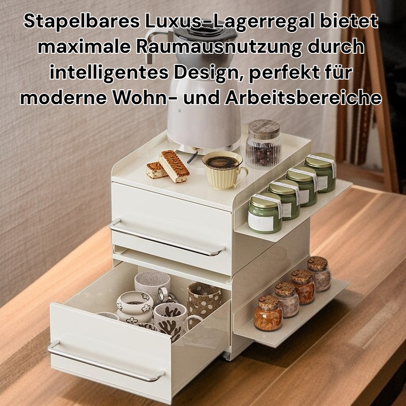 Stapelbares Luxus-Lagerregal