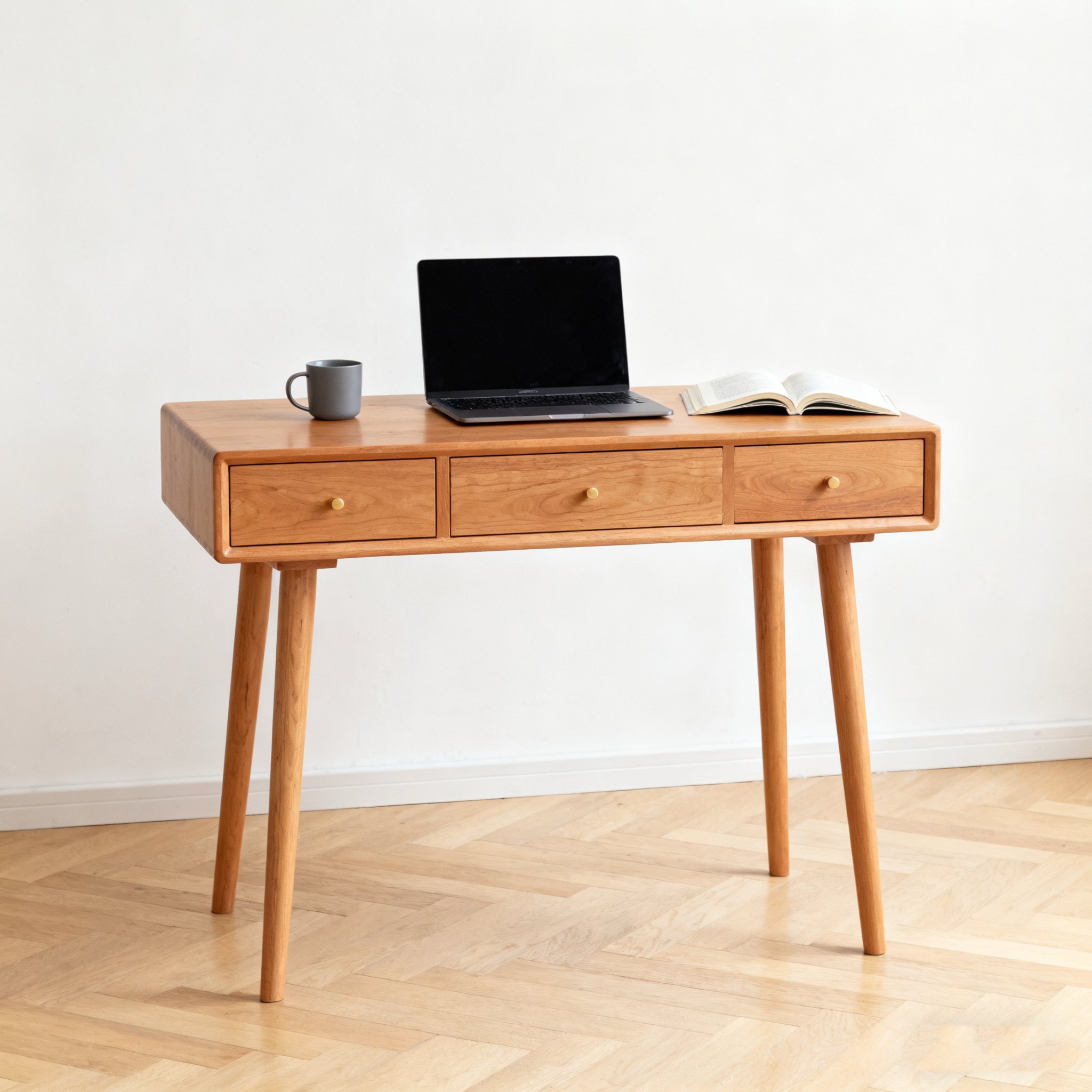 無垢材ナチュラルワークデスク