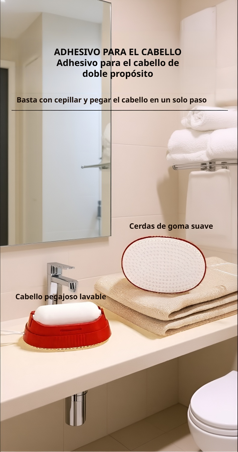 Cepillo reutilizable para quitar pelos de la ropa