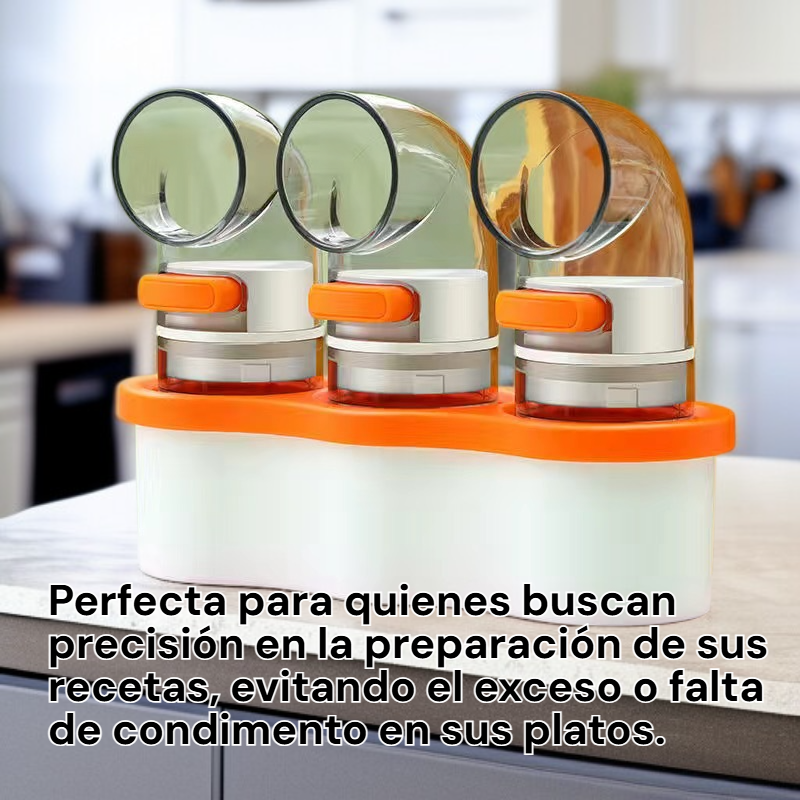 Botella dosificadora de sal