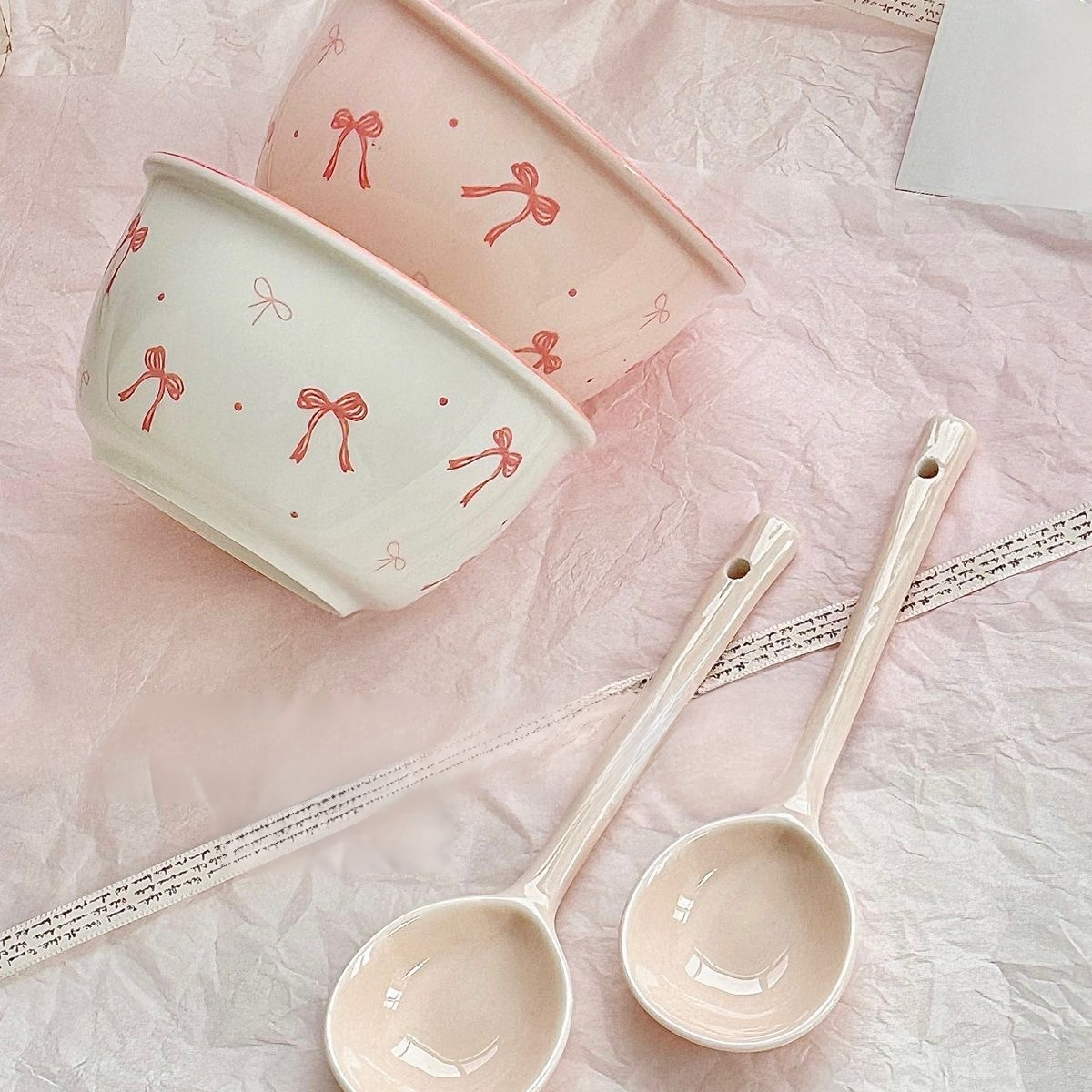 Elegant Ceramic Tableware Set – 4 Pieces