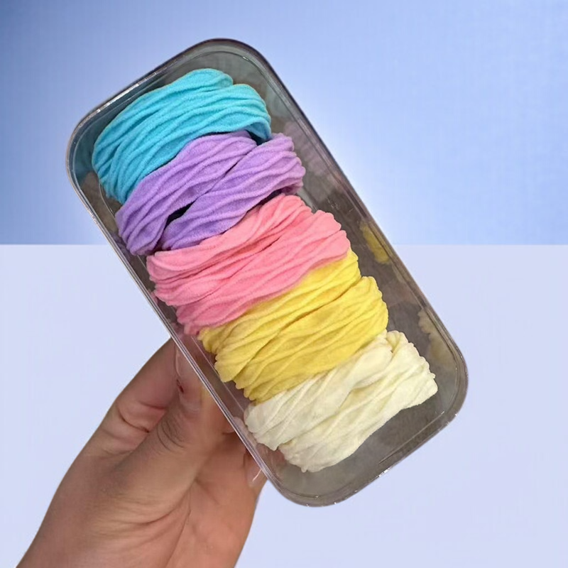 Durable rubber band with high elasticity and thickening