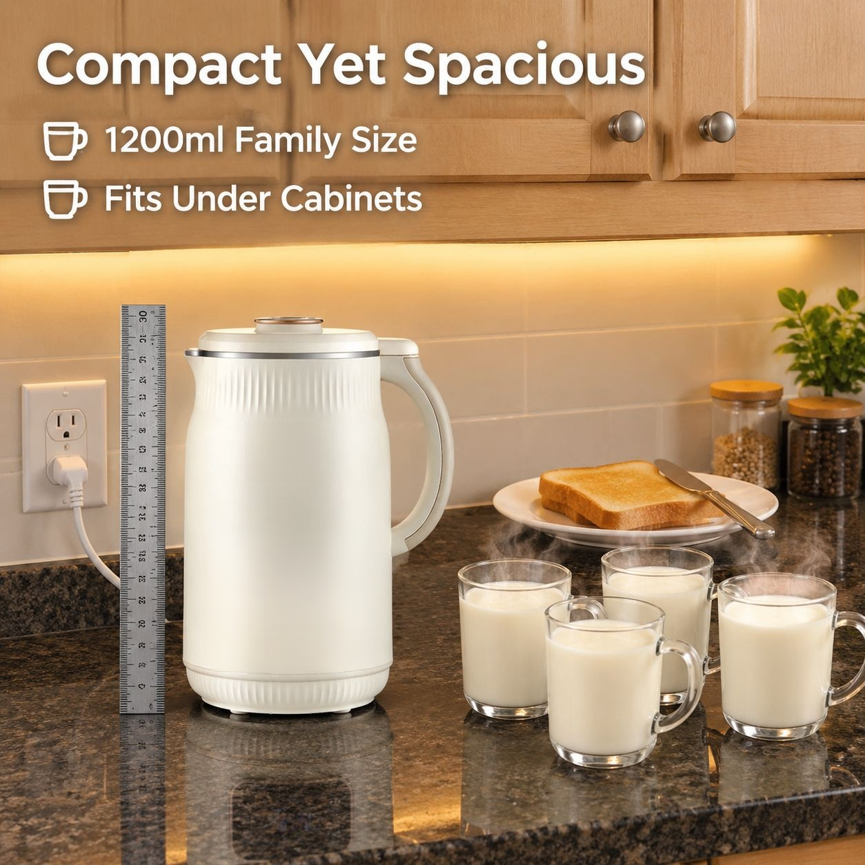 One-Touch No-Boil Soymilk Blender