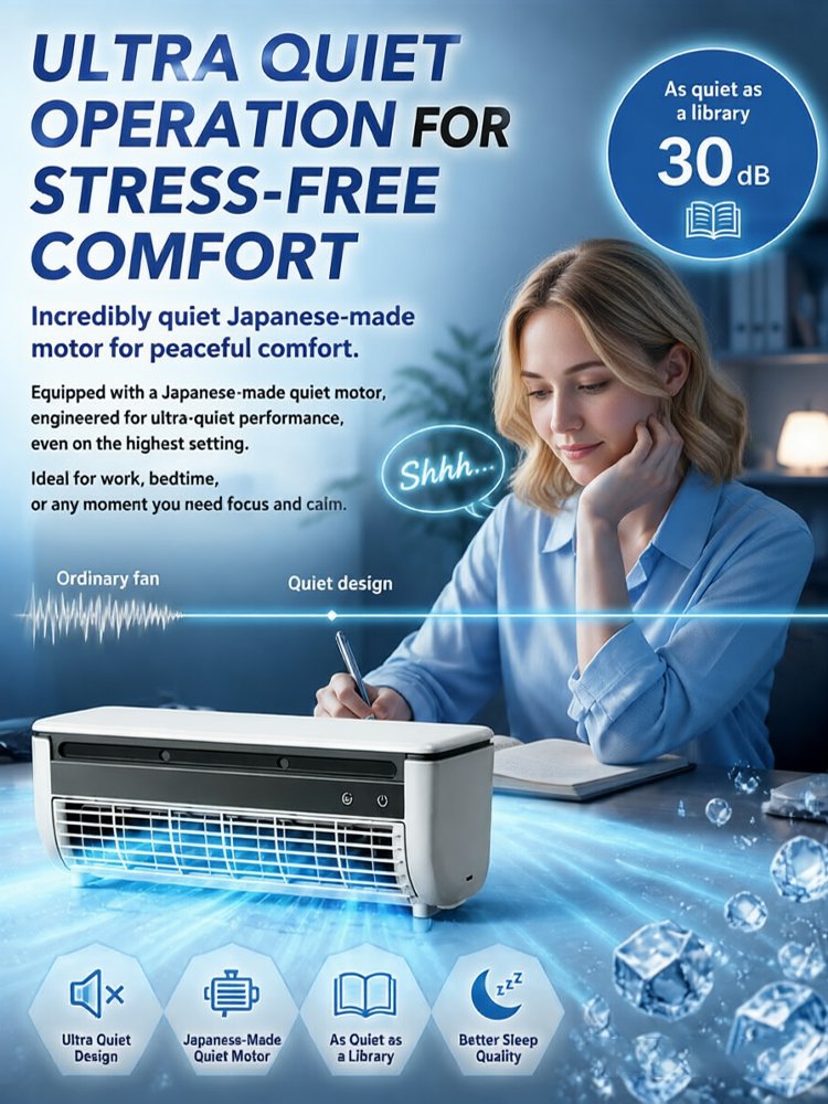 JC-Mini desktop air conditioner fan
