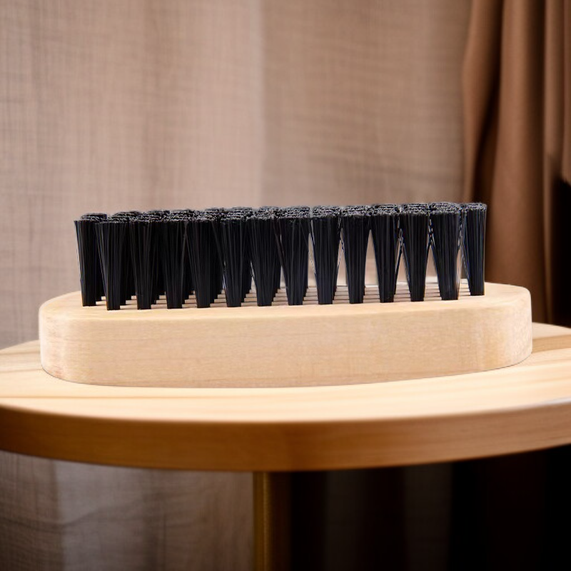 天然木製靴ブラシ