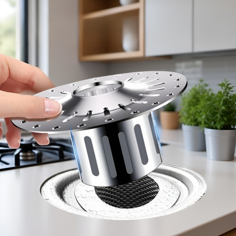 Bathroom 304 Stainless Steel Expandable Floor Drain Core