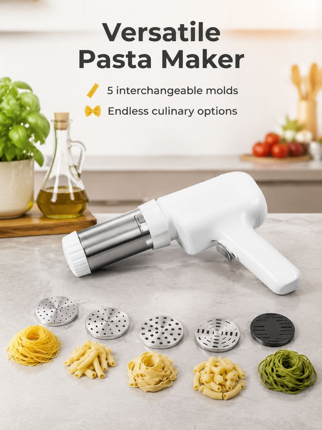 Noodle machine fully automatic household noodle pressing machine handheld electric small noodle maki