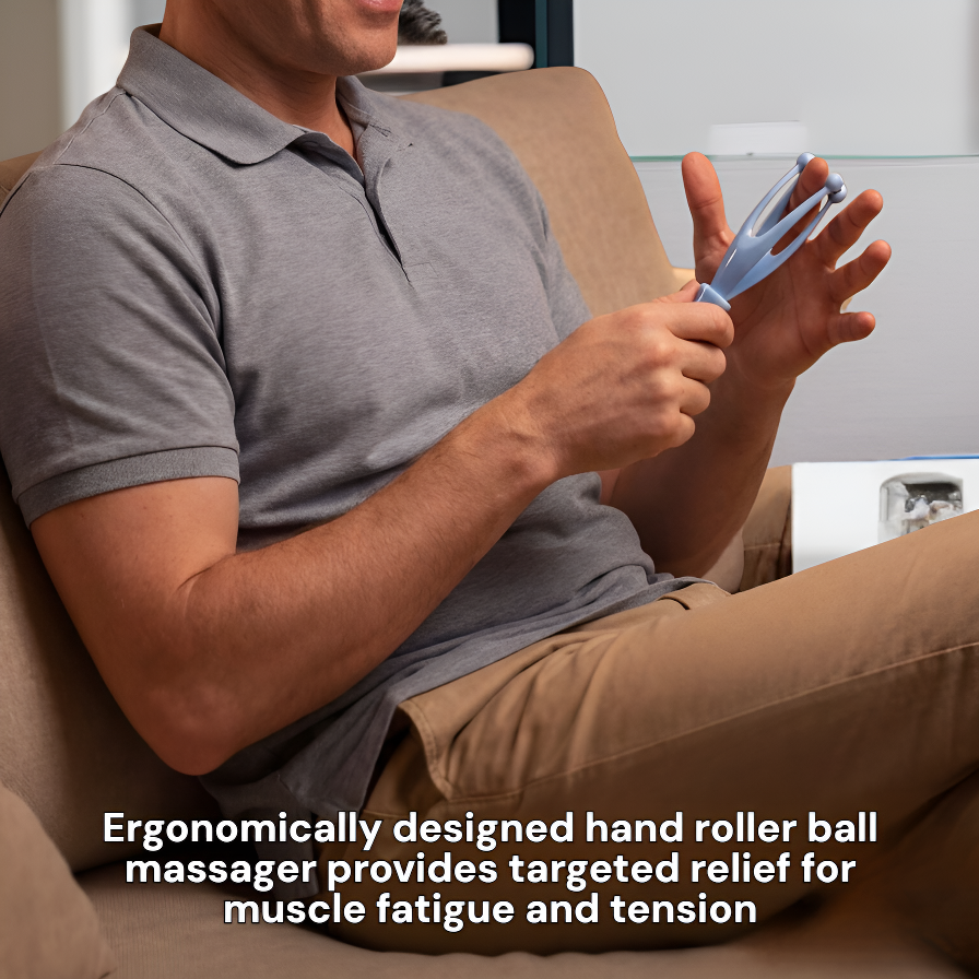 Hand Roller Ball Massager for Fatigue Relief