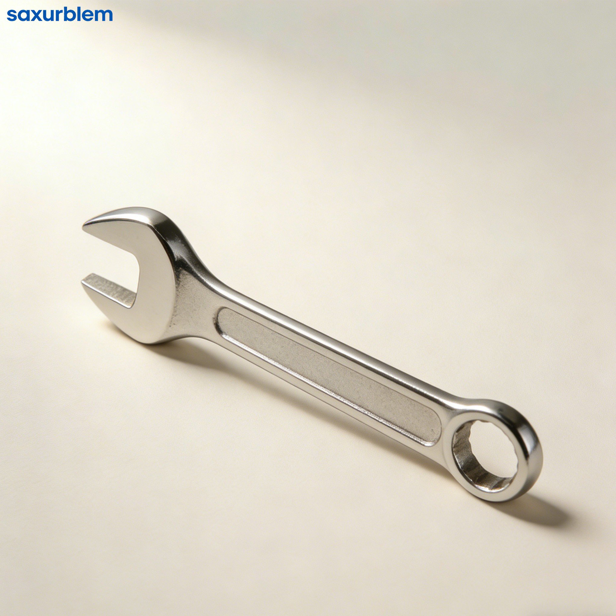 高品質スチール製レンチのクローズアップ