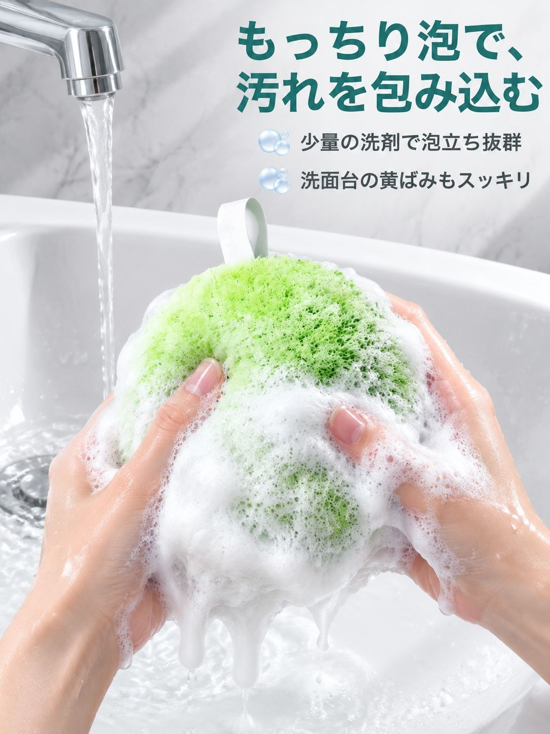 洗面台抗菌クリーナーボール