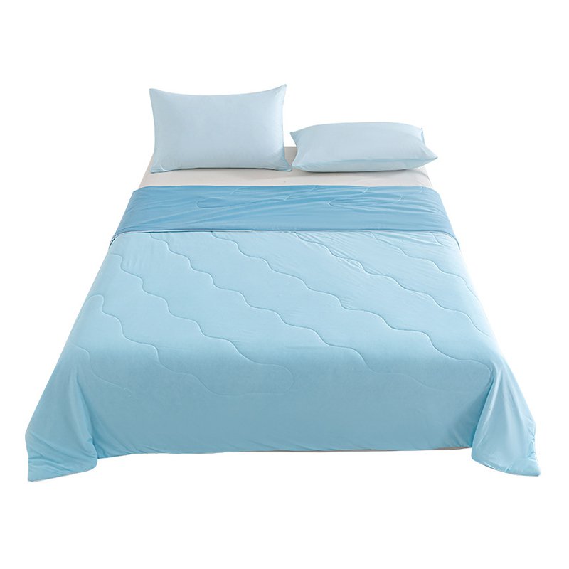 洗った薄いキルト